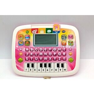 VTech Pink Piano Alphabet Computer Lots of Activities Learning Tablet